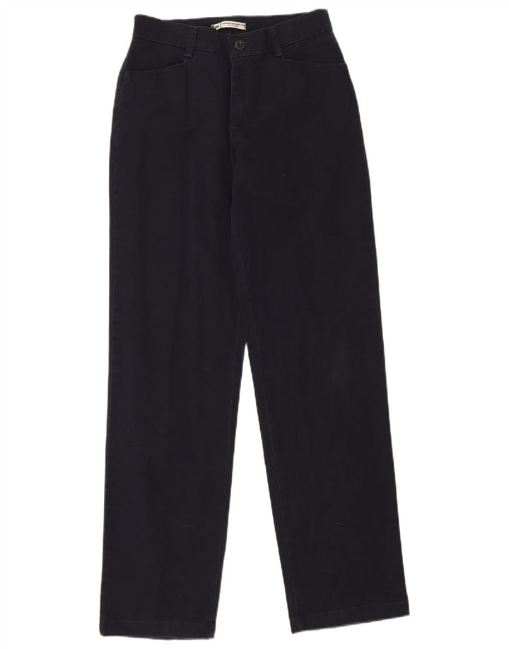 Lee Pantalon droit décontracté pour femme US 6 Medium W29 L33 Bleu marine classique