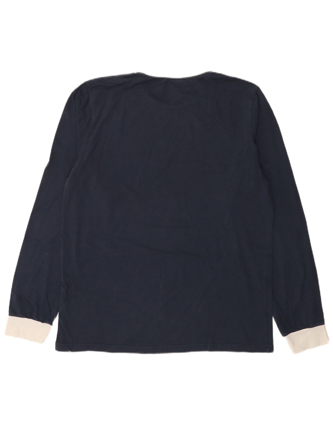 Ellesse Homme Top Manches Longues Large Bleu Marine Coton