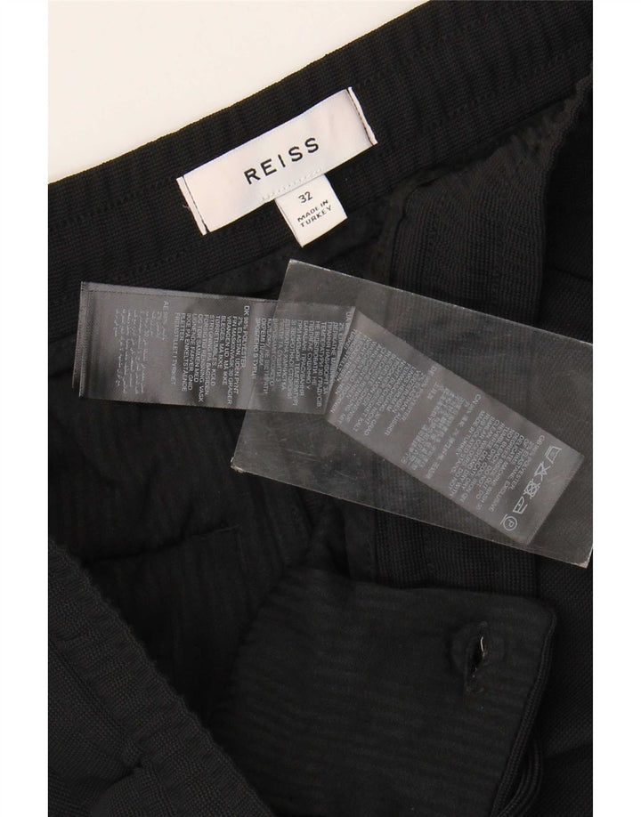 Reiss Short Chino Homme W32 Noir Moyen Polyester