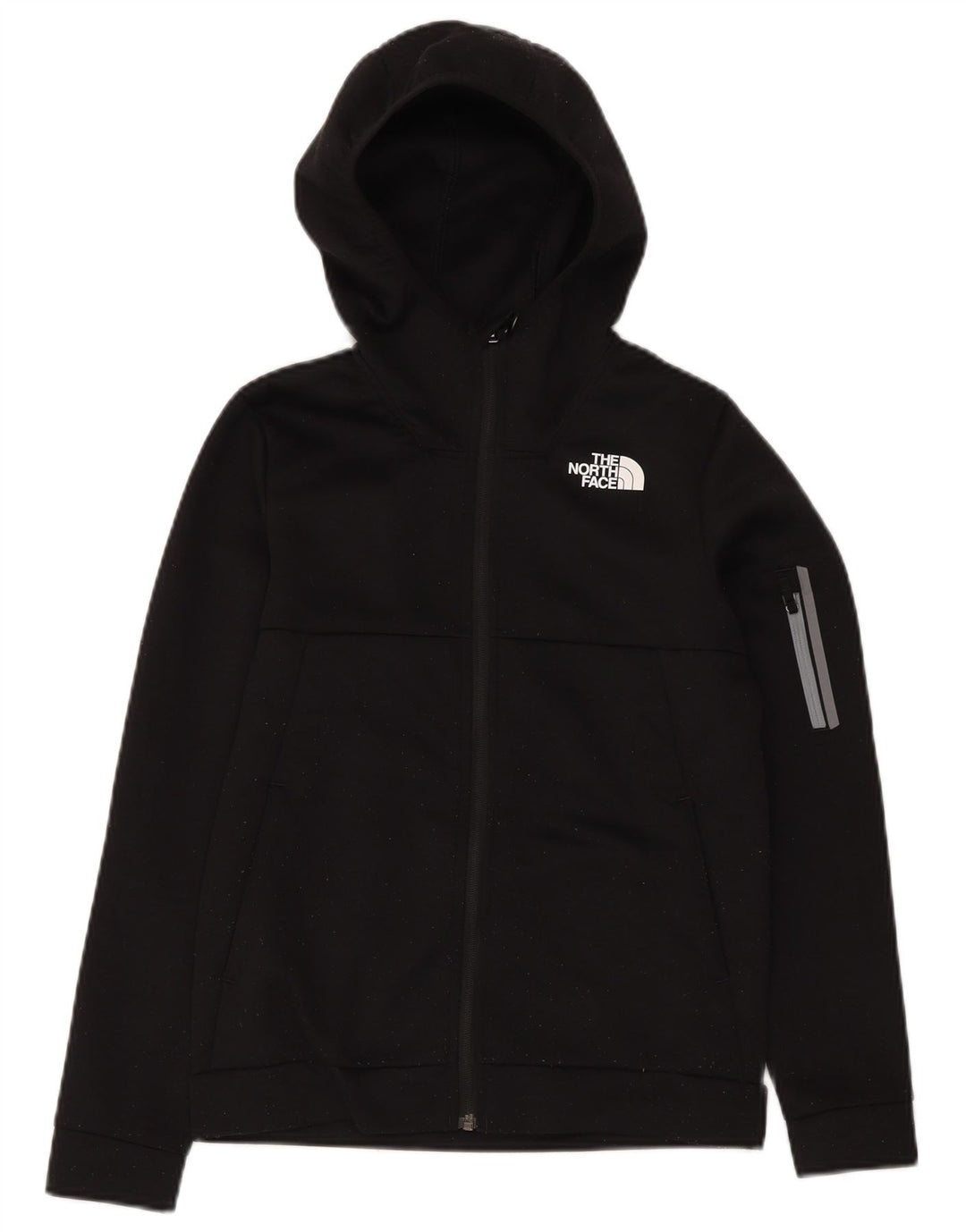 THE NORTH FACE Pull à capuche zippé pour garçon 14-15 ans XL Noir Polyester