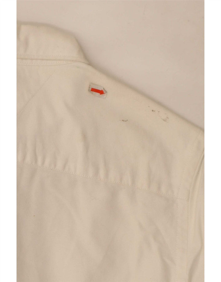 Tommy Hilfiger Chemise Garçon 11-12 ans Blanc Coton