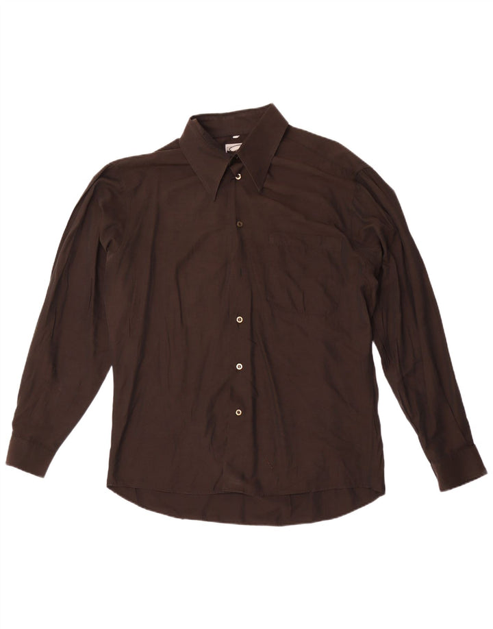 Mondo Uomo Chemise Homme Large Marron