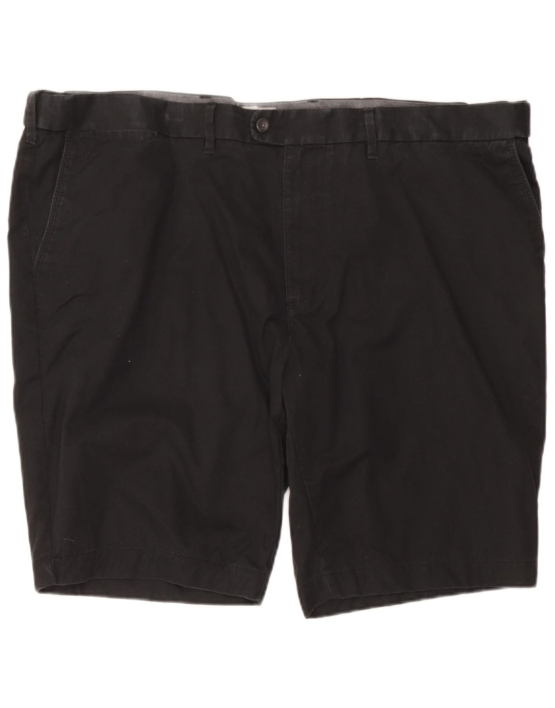 Marks & Spencer Short chino coupe classique pour homme W48 4XL en coton noir