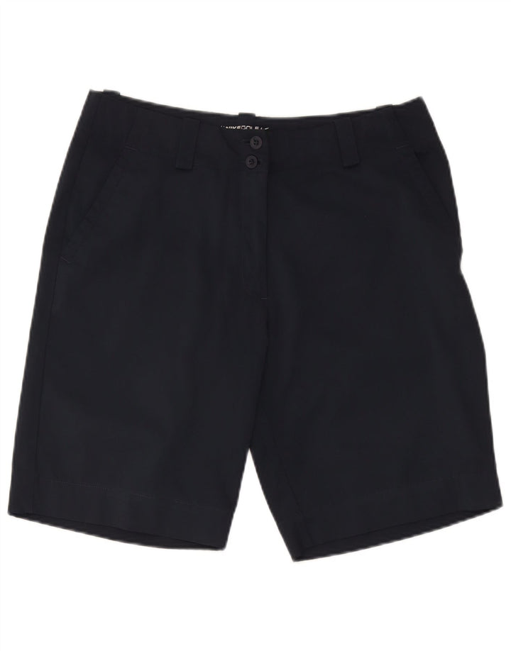 Nike Short chino de golf pour femme UK 14 Medium W34 Bleu marine Polyester