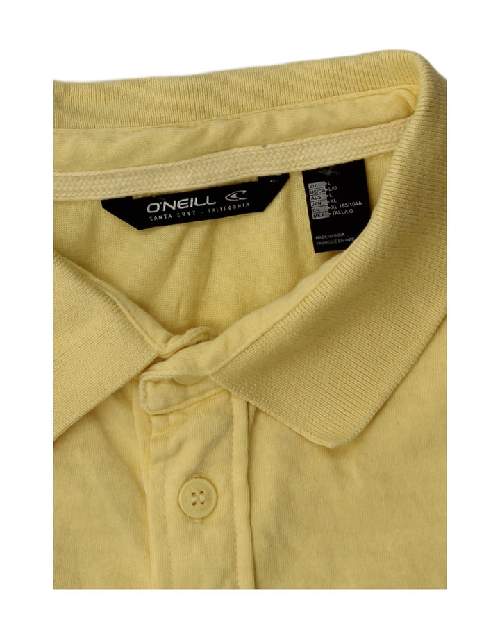 O'Neill Polo Homme Large Jaune Coton