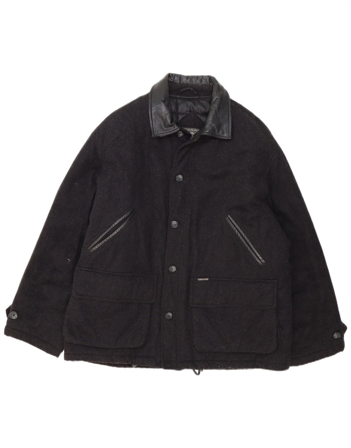 Think Pink Veste coupe-vent pour homme IT 54 2XL Laine noire