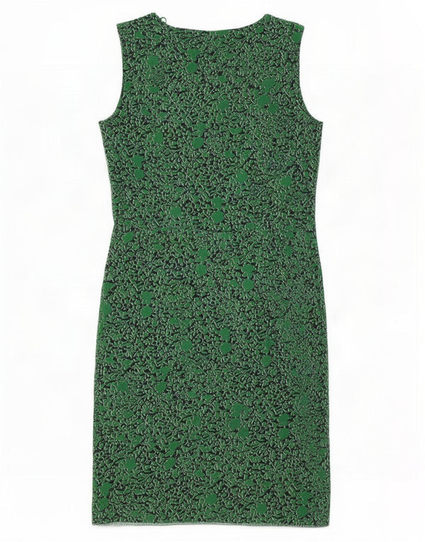 Esprit Robe fourreau sans manches à motif abstrait pour femme UK 10 Petit Vert