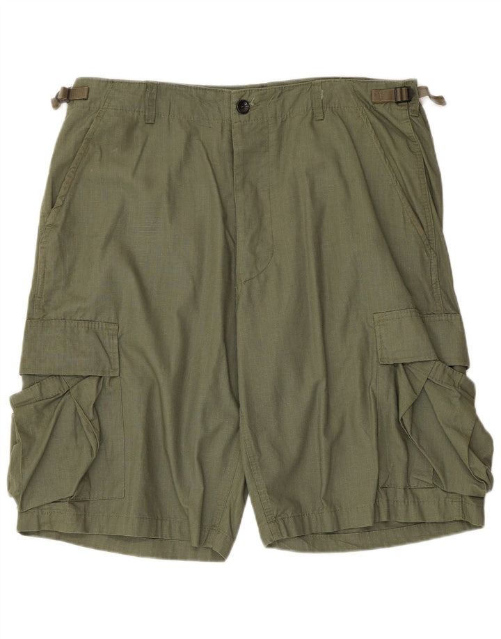Mil-Tec Short Cargo Homme XL W38 Vert Coton