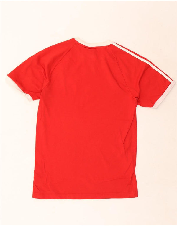 Adidas T-Shirt Homme Haut Petit Rouge Coton