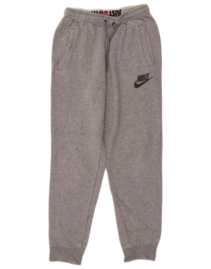 Nike Pantalon de survêtement pour homme en coton gris Taille S
