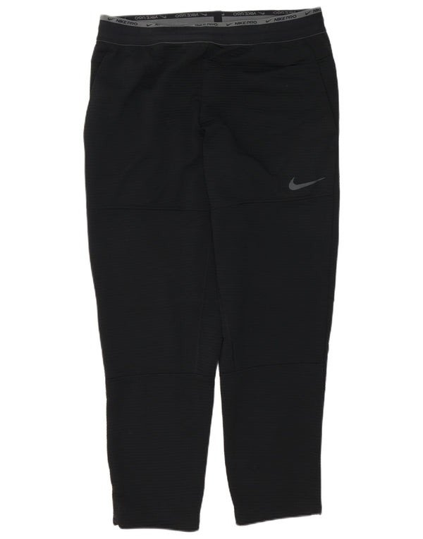 Nike Pantalon de survêtement Dri Fit Graphic pour hommes, grandes rayures noires