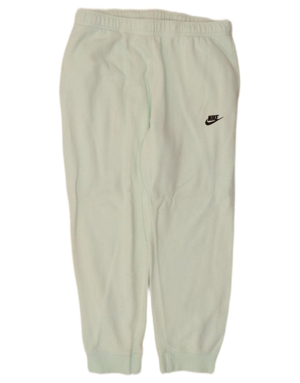 Nike Pantalon de survêtement court pour homme en coton vert 2XL