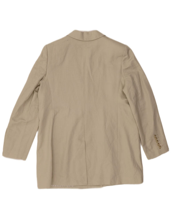 Marks & Spencer Veste blazer croisée pour femme UK 16 Large Beige