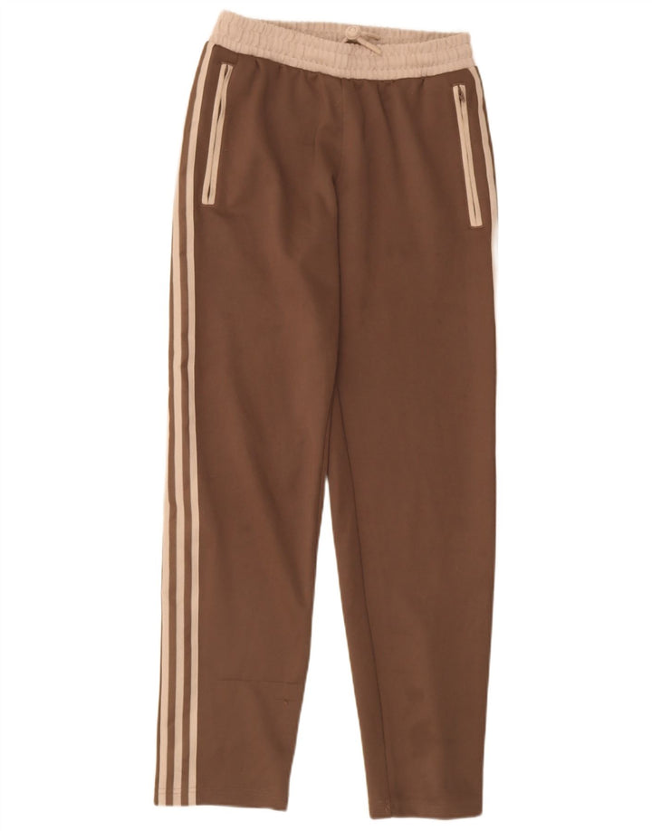 Adidas Pantalon de survêtement pour homme Small Marron Colorblock Polyester