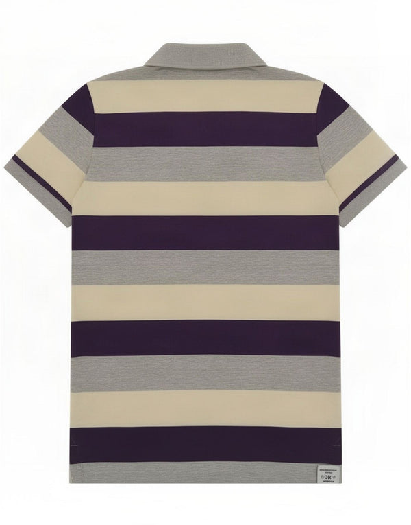 Superdry Polo Homme Large Coton Rayé Multicolore