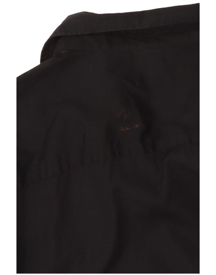 CALVIN KLEIN Chemise Homme Coton Noir Moyen