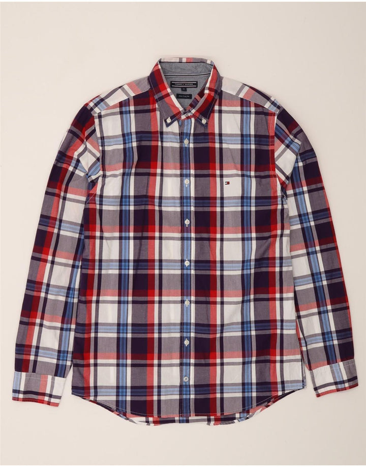 Tommy Hilfiger Chemise New York Fit Homme Medium Multicolore Carreaux Coton
