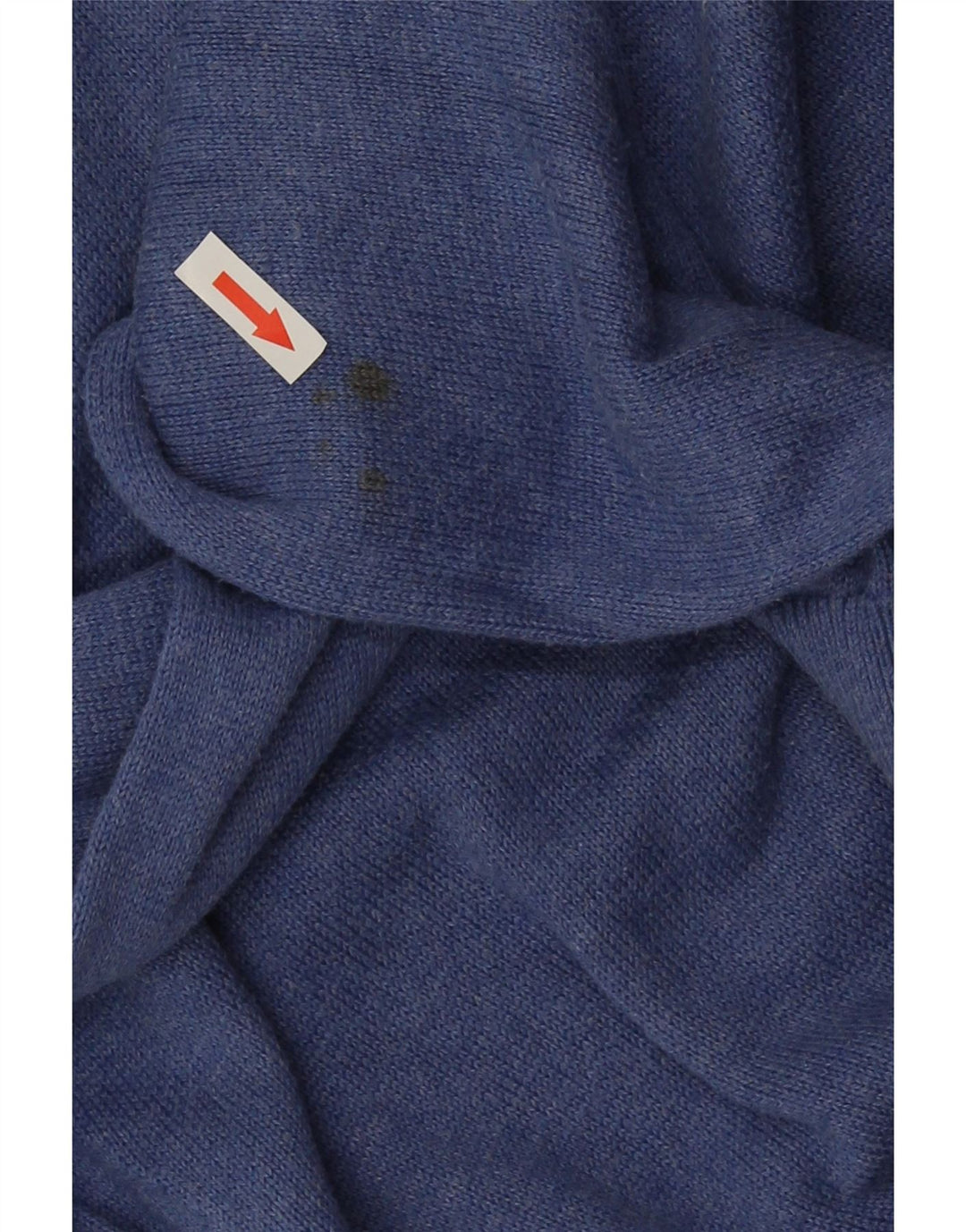 Crew Clothing Pull col V Homme Bleu Moyen Coton