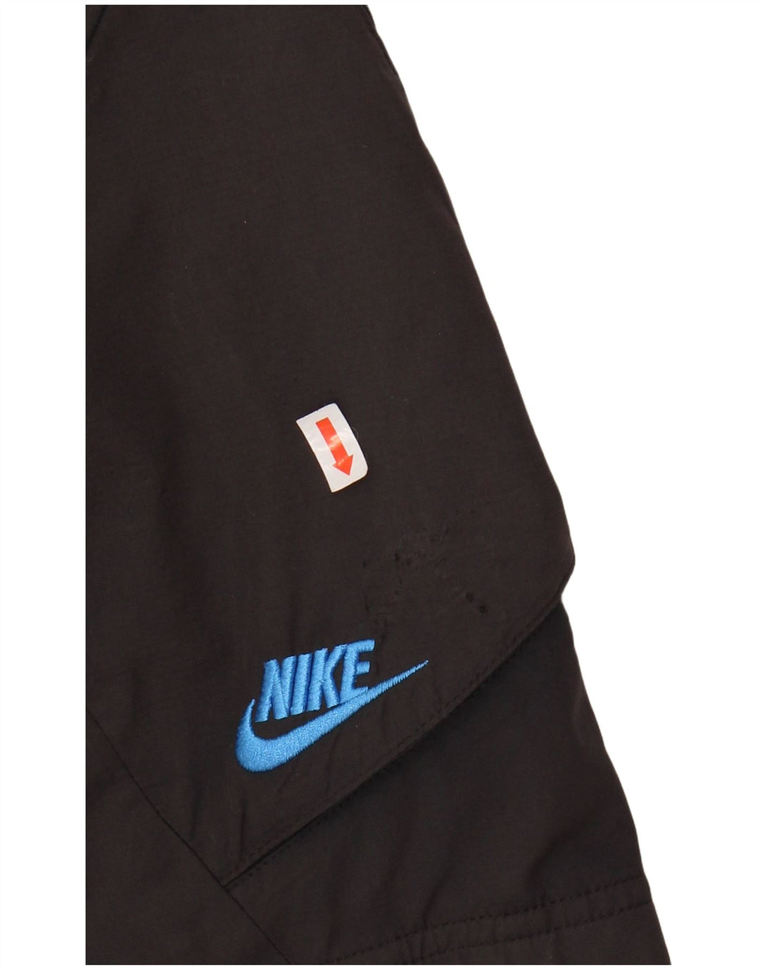 NIKE Short de sport pour homme en polyester noir moyen