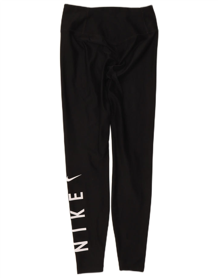 Nike Legging graphique pour femme UK 4 XS Noir Polyester