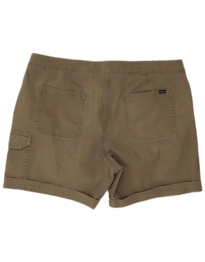 Columbia Short Cargo Active Homme W38 XL Kaki Coton