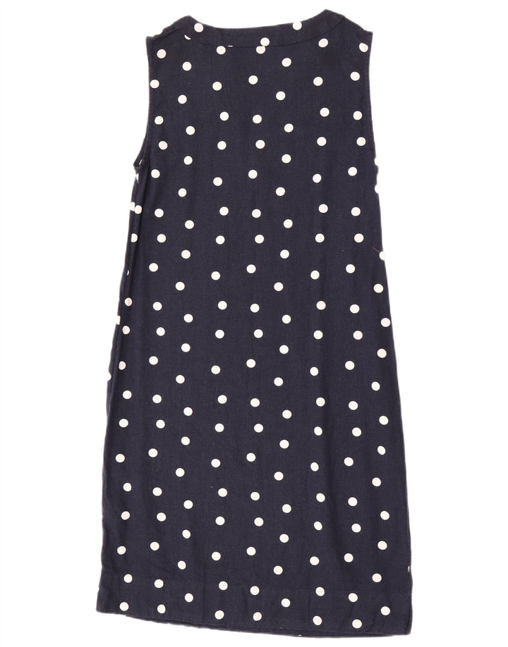 Marks & Spencer Robe droite pour femme UK 8 Petit pois bleu marine