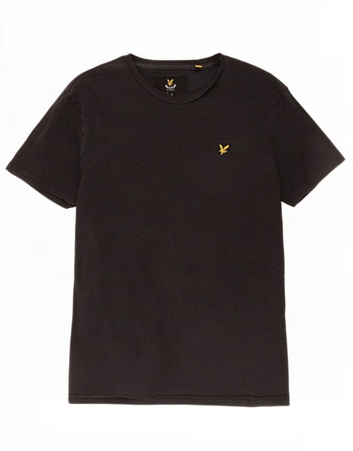 Lyle & Scott T-Shirt Homme Haut Large Gris Coton