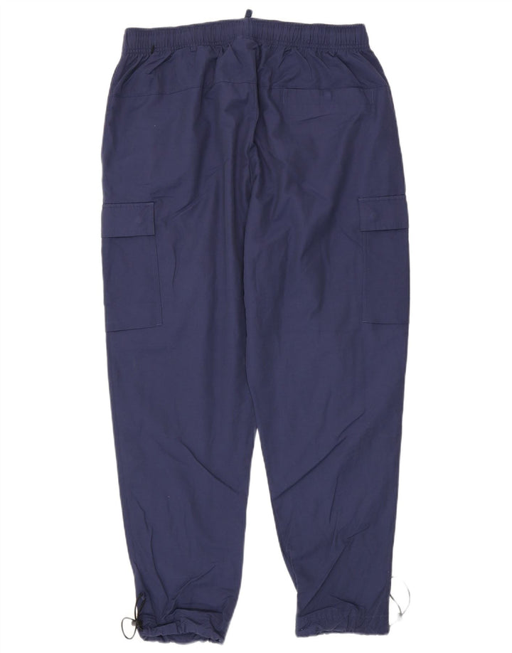 Nike Pantalon de survêtement cargo en coton bleu marine moyen