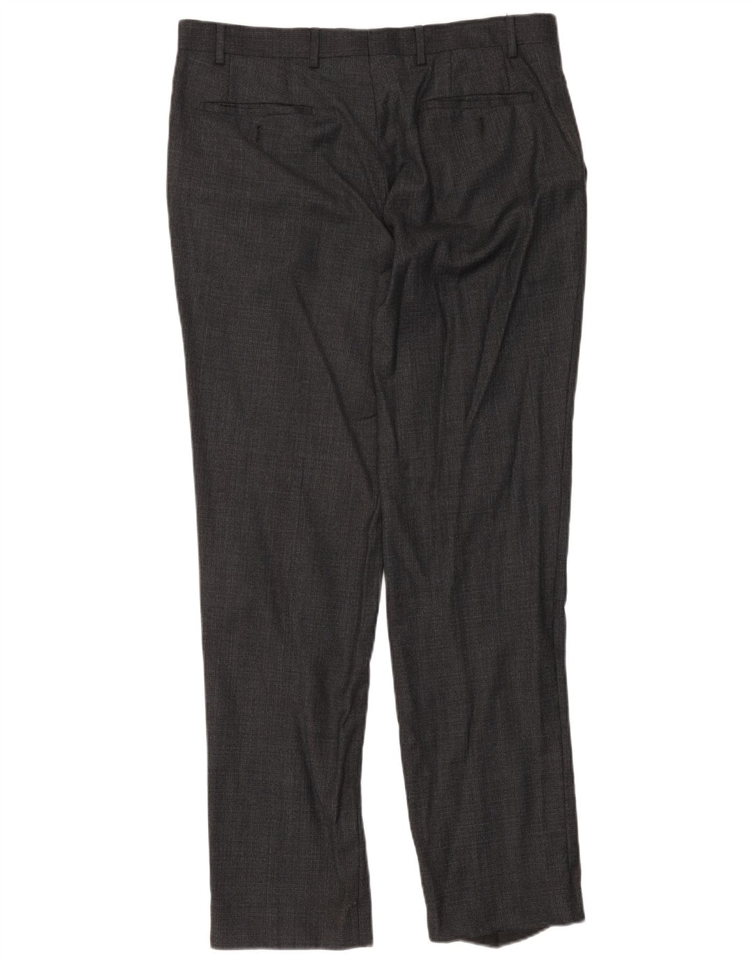 Marks & Spencer Pantalon de costume droit autographe pour homme W36 L33 Gris laine