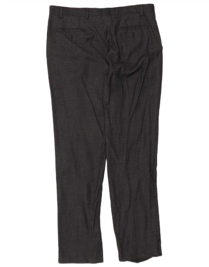 Marks & Spencer Pantalon de costume droit autographe pour homme W36 L33 Gris laine