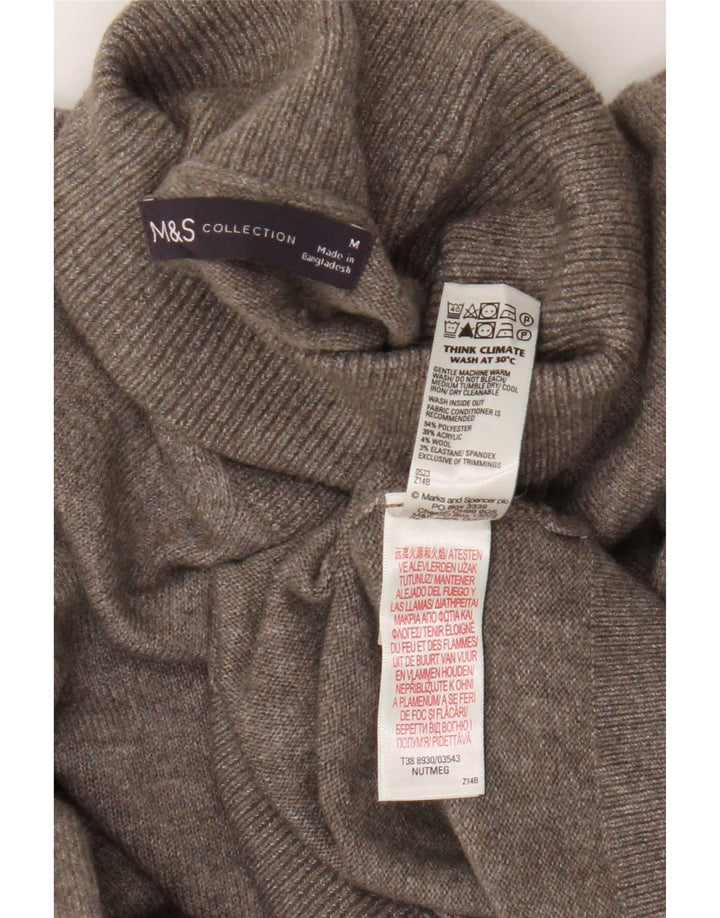 Marks & Spencer Pull col roulé pour homme en polyester marron moyen