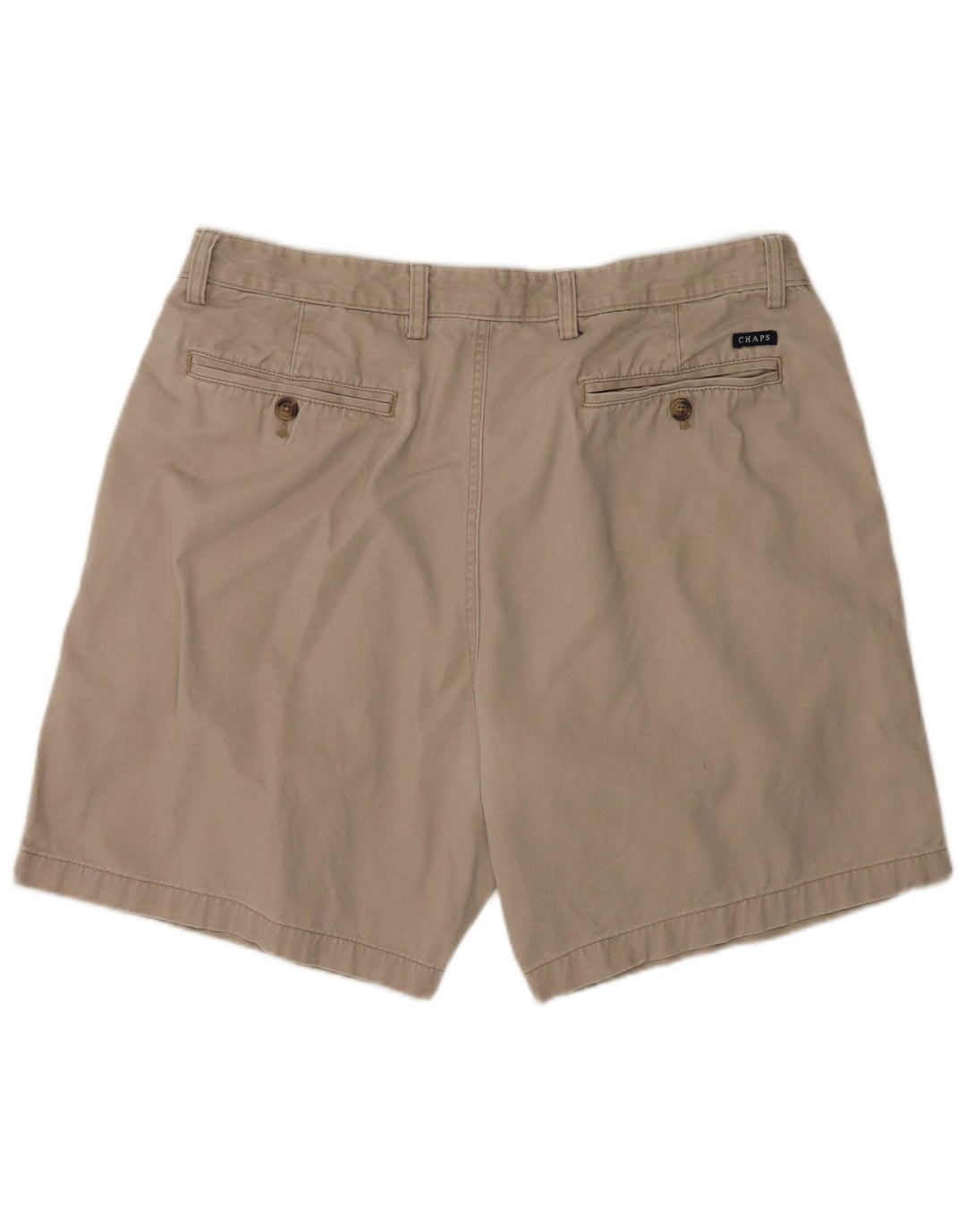 Chaps Short Chino Homme W38 XL Coton Beige