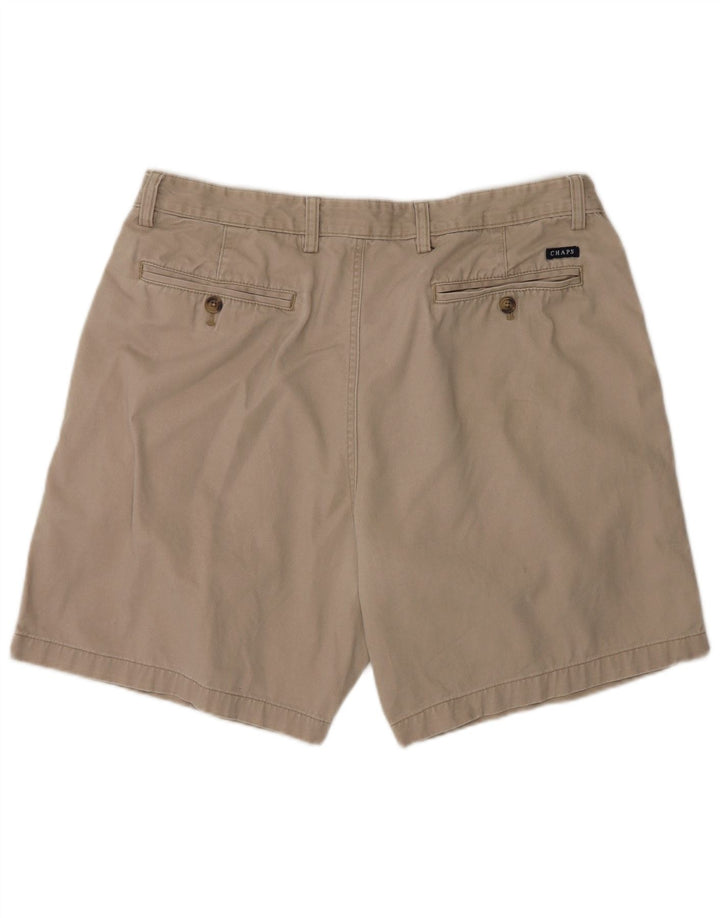 Chaps Short Chino Homme W38 XL Coton Beige