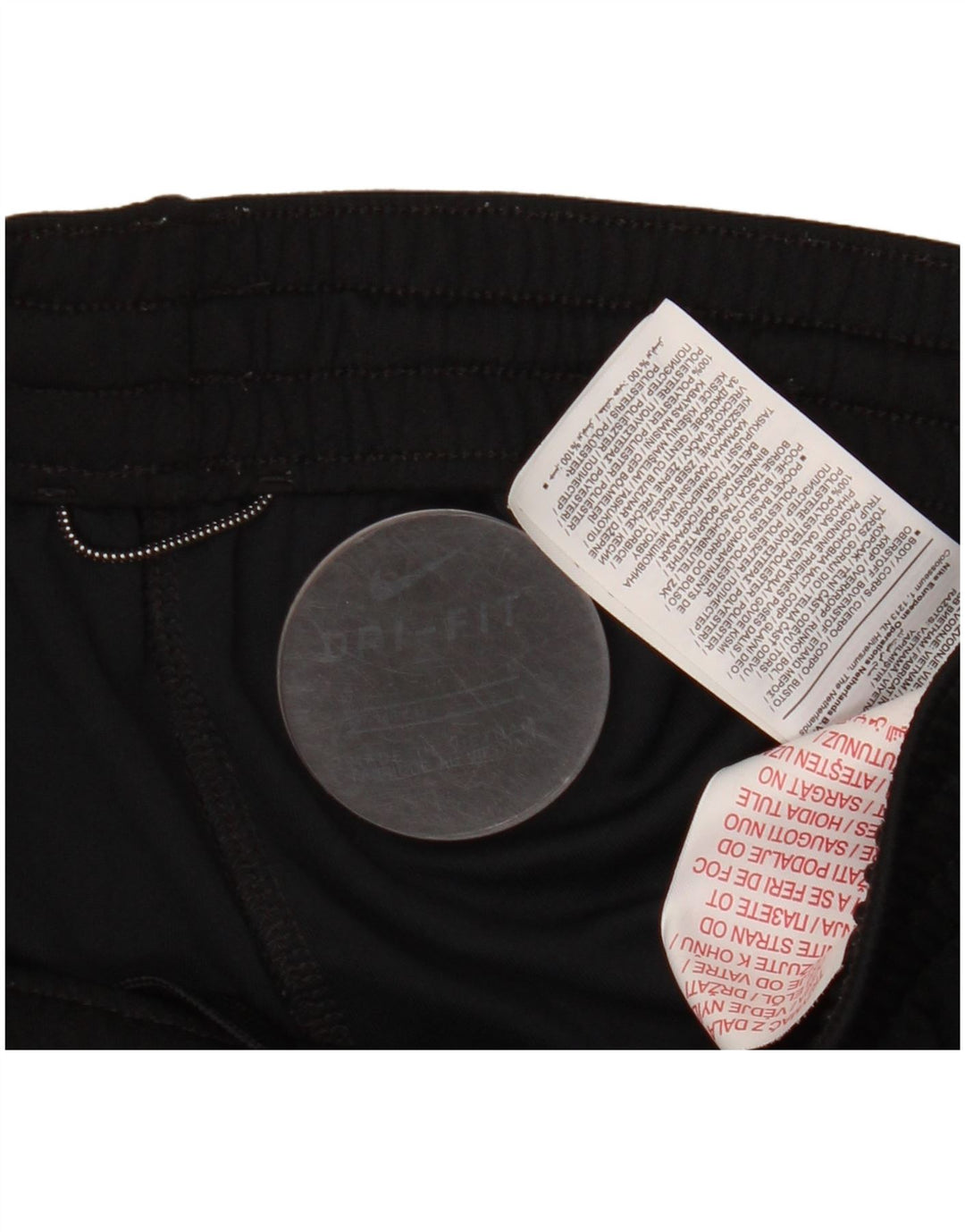 NIKE Short de sport graphique garçon 7-8 ans noir polyester