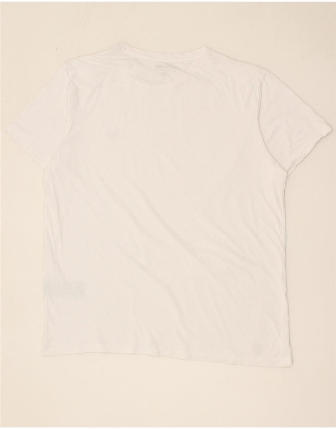 JACK & JONES Mens T-Shirt Top XL White Cotton Vintage Jack & Jones and Second-Hand Jack & Jones from Messina Hembry 