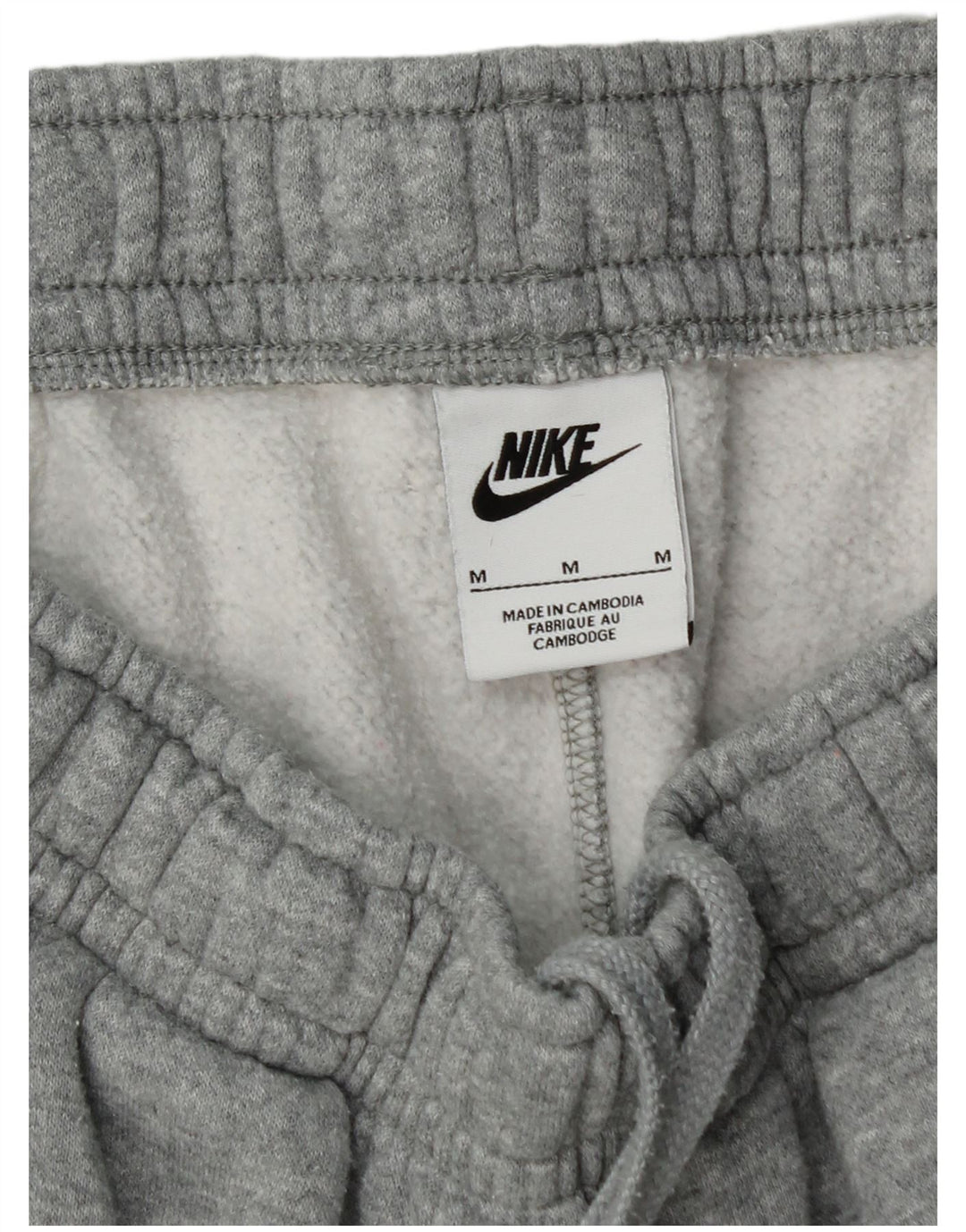 NIKE Pantalon de survêtement cargo pour homme en coton gris moyen