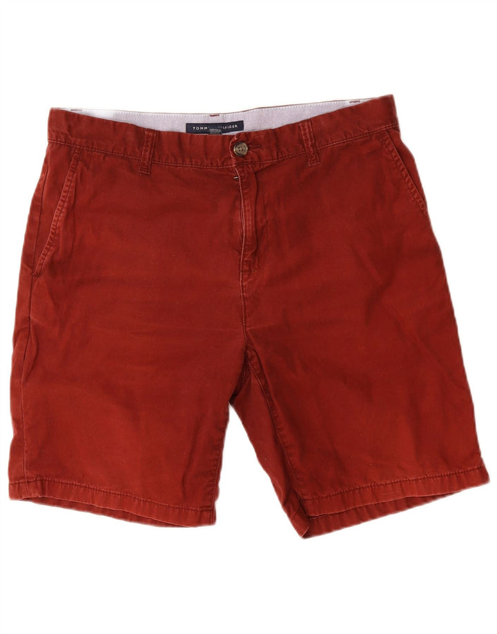 Tommy Hilfiger Short Chino Homme W33 Coton Marron Moyen