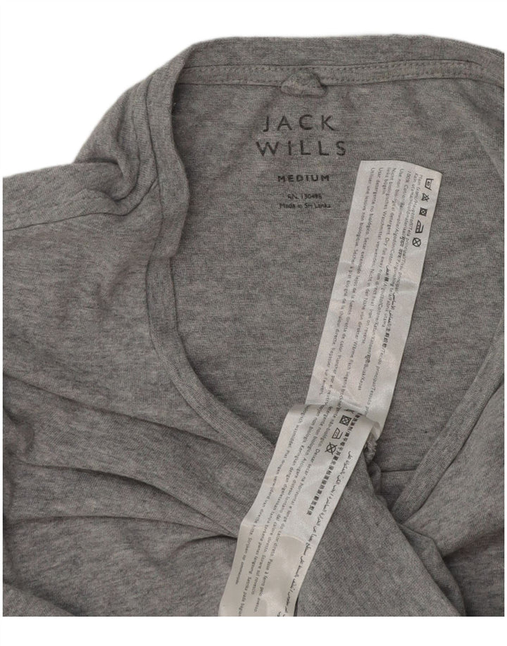Jack Wills T-Shirt Homme Gris Moyen Moucheté Coton