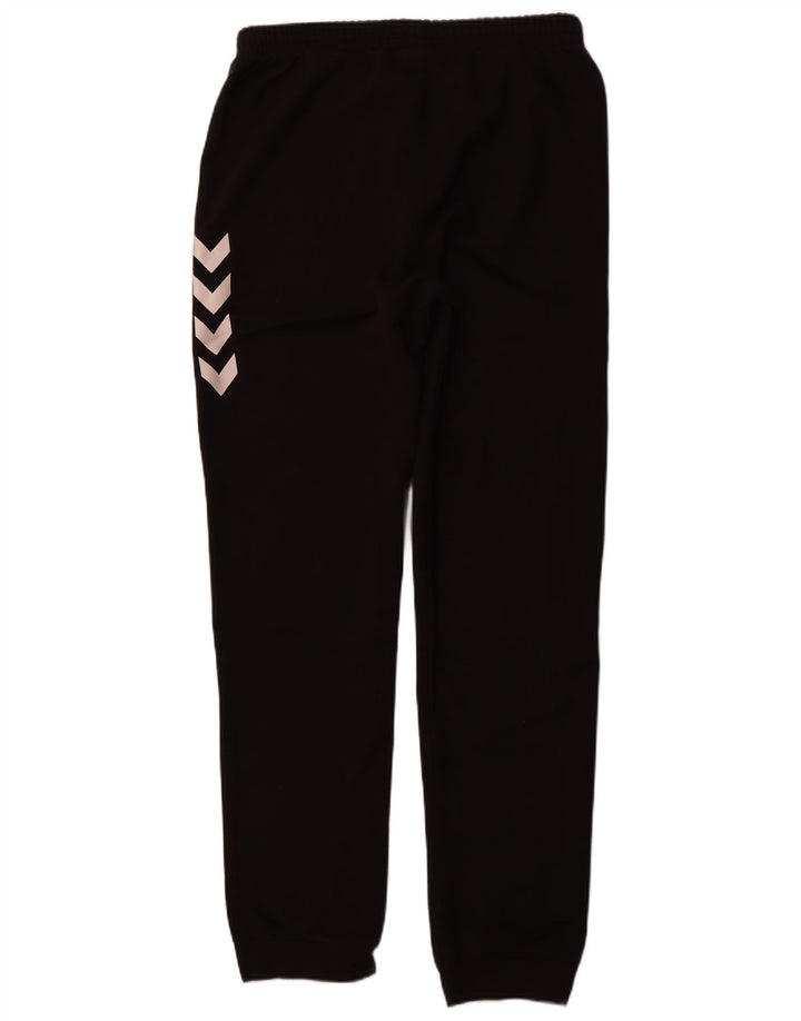 HUMMEL Pantalon de Survêtement Graphique Homme Joggers Large Noir Coton