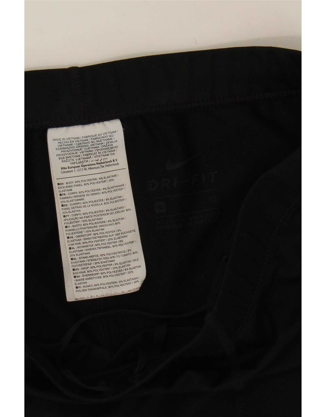 Nike Legging Dri Fit Femme UK 18 XL Noir Polyester