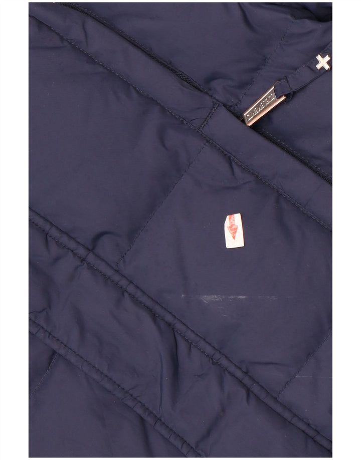 Zu Elements Veste matelassée pour femme UK 36 Small Bleu marine Polyamide
