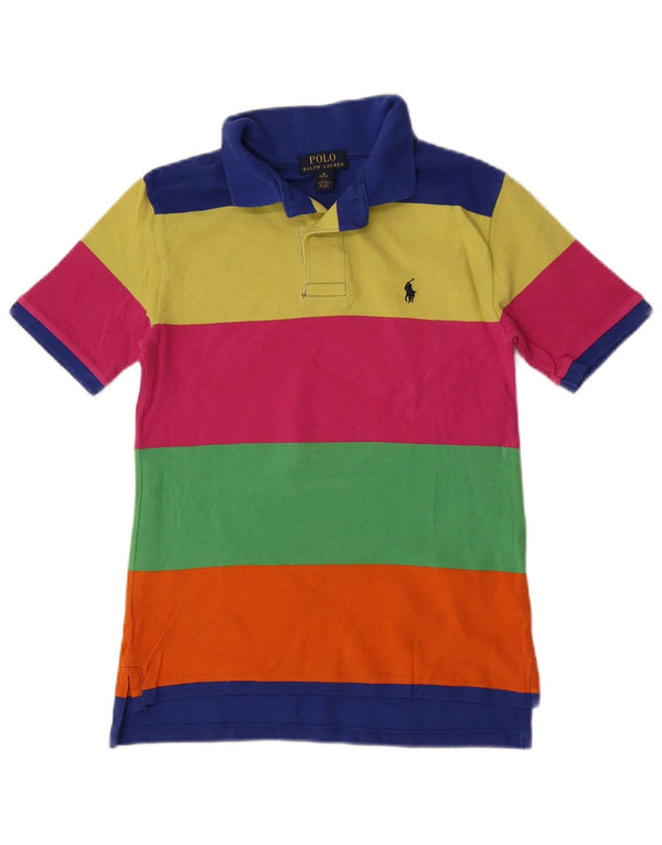 Polo Ralph Lauren Chemise Fille 10-11 Ans Rayé Multicolore Moyen