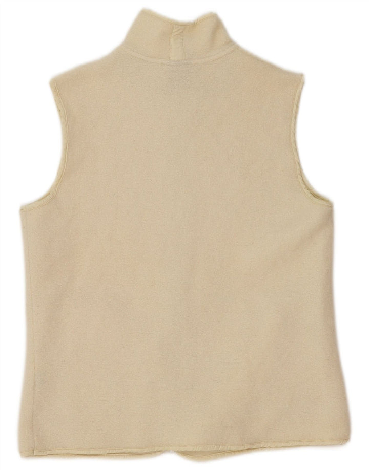 Murphy & Nye Gilet Femme UK 12 Moyen Blanc Cassé