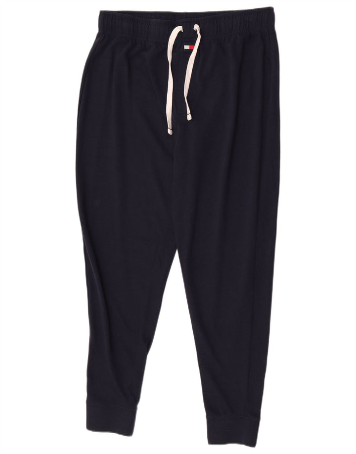 Tommy Hilfiger Pantalon de survêtement pour homme en coton bleu marine moyen