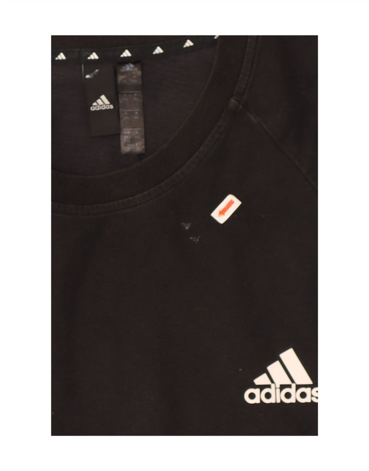Adidas T-Shirt Homme Top 2XL Coton Noir