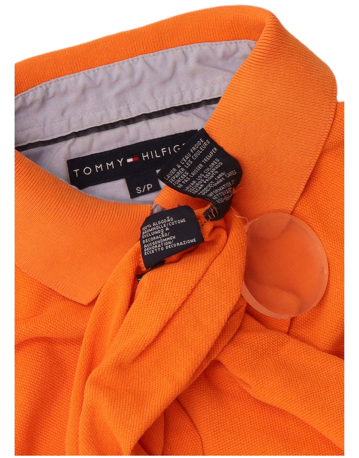 Tommy Hilfiger Polo Homme Petit Orange Coton