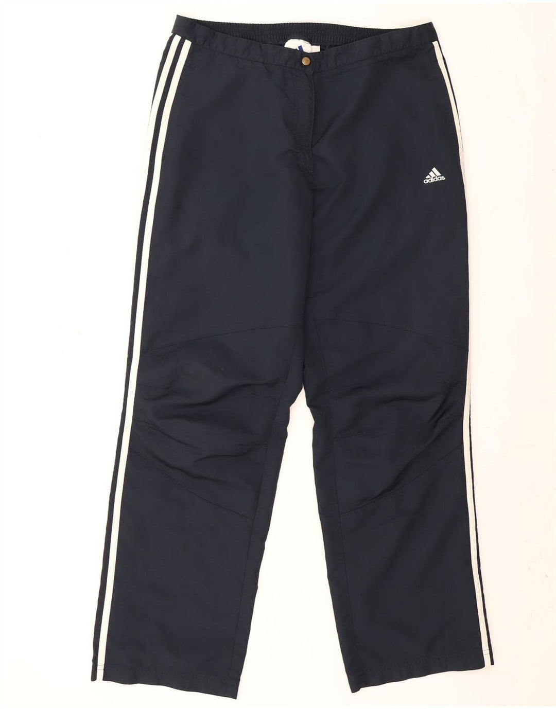 Adidas Pantalon de survêtement Climashell pour femme UK 18 XL Bleu marine Polyester
