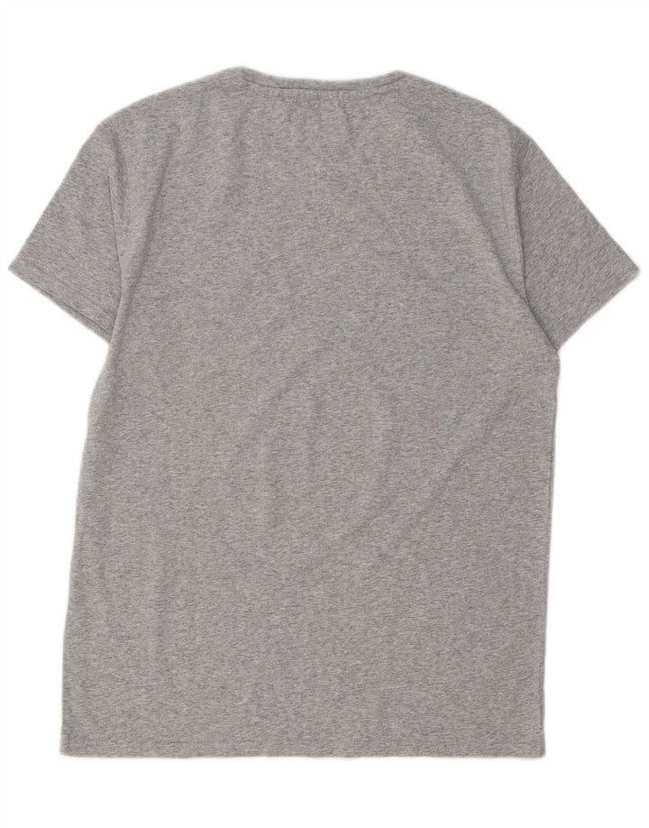TOMMY HILFIGER T-Shirt Regular Fit Homme Petit Gris Coton