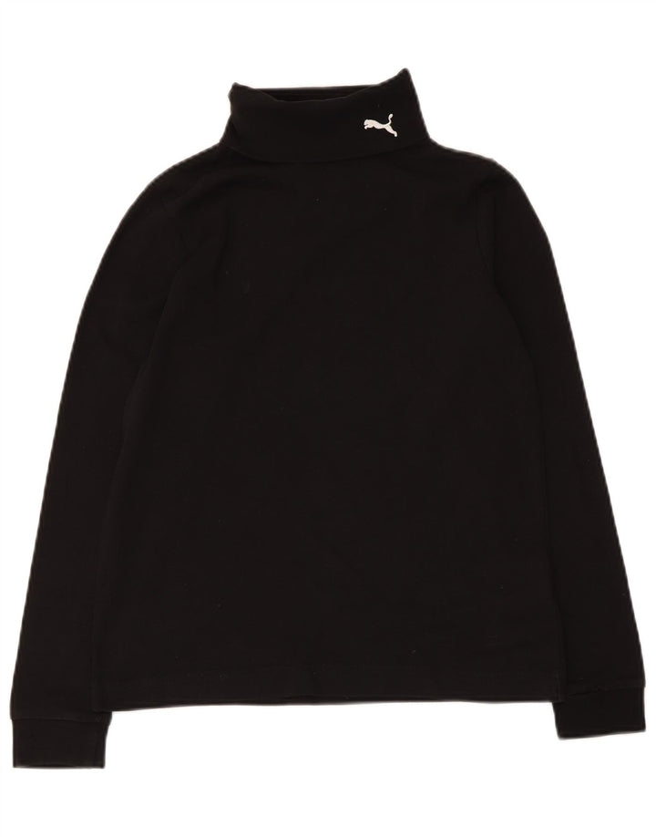 Puma Haut à Manches Longues Fille 11-12 ans Noir