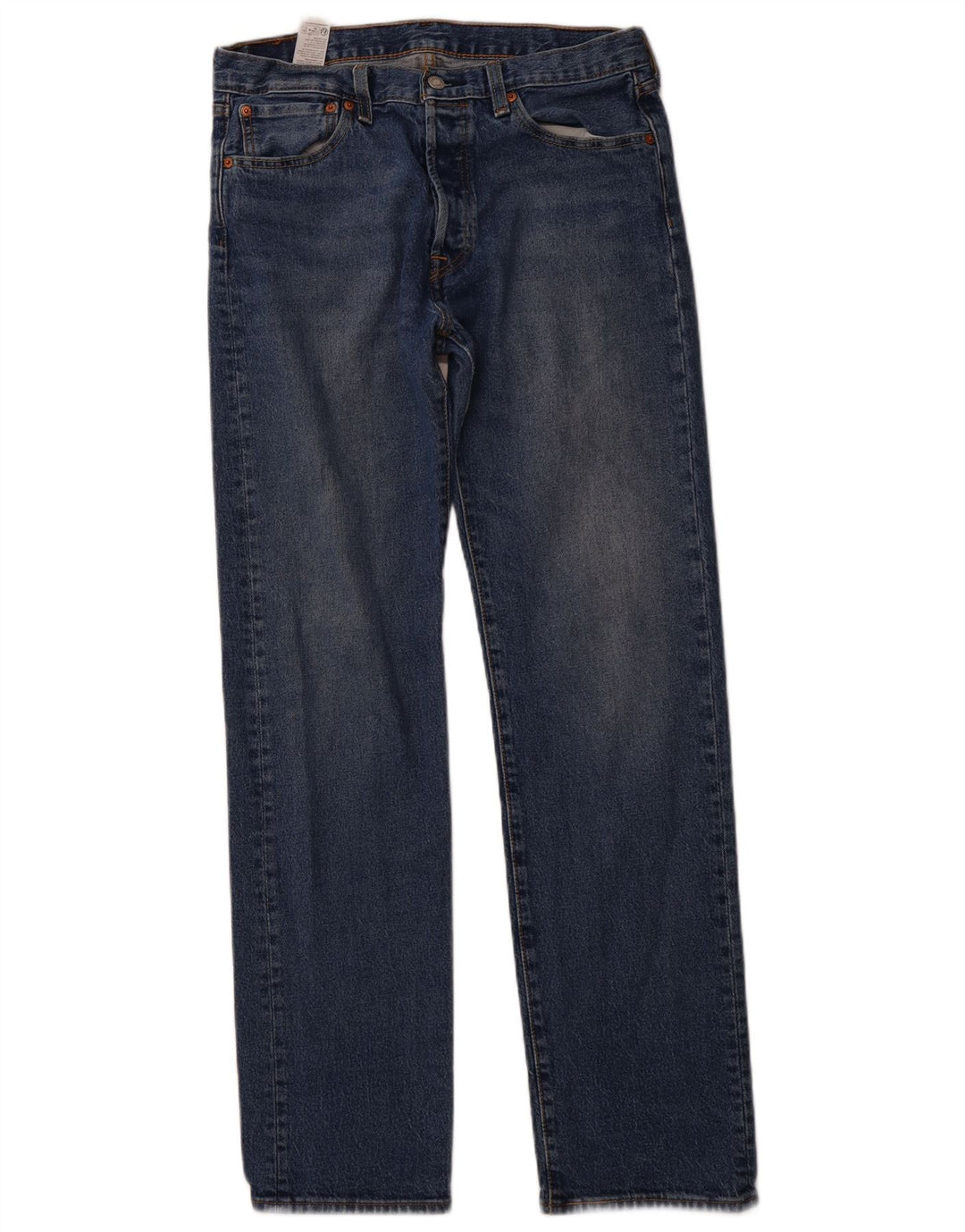 LEVI'S Jean Droit 501 Homme W32 L34 Bleu Coton